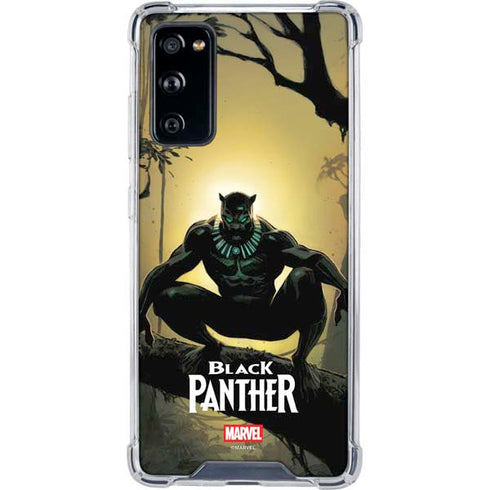 Marvel Black Panther TChalla King of Wakanda Galaxy S20 FE Clear Case